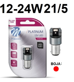 LED AUTO SIJALICA 21|5W 12V-24V CRVENA LB843R-01B M-TECH